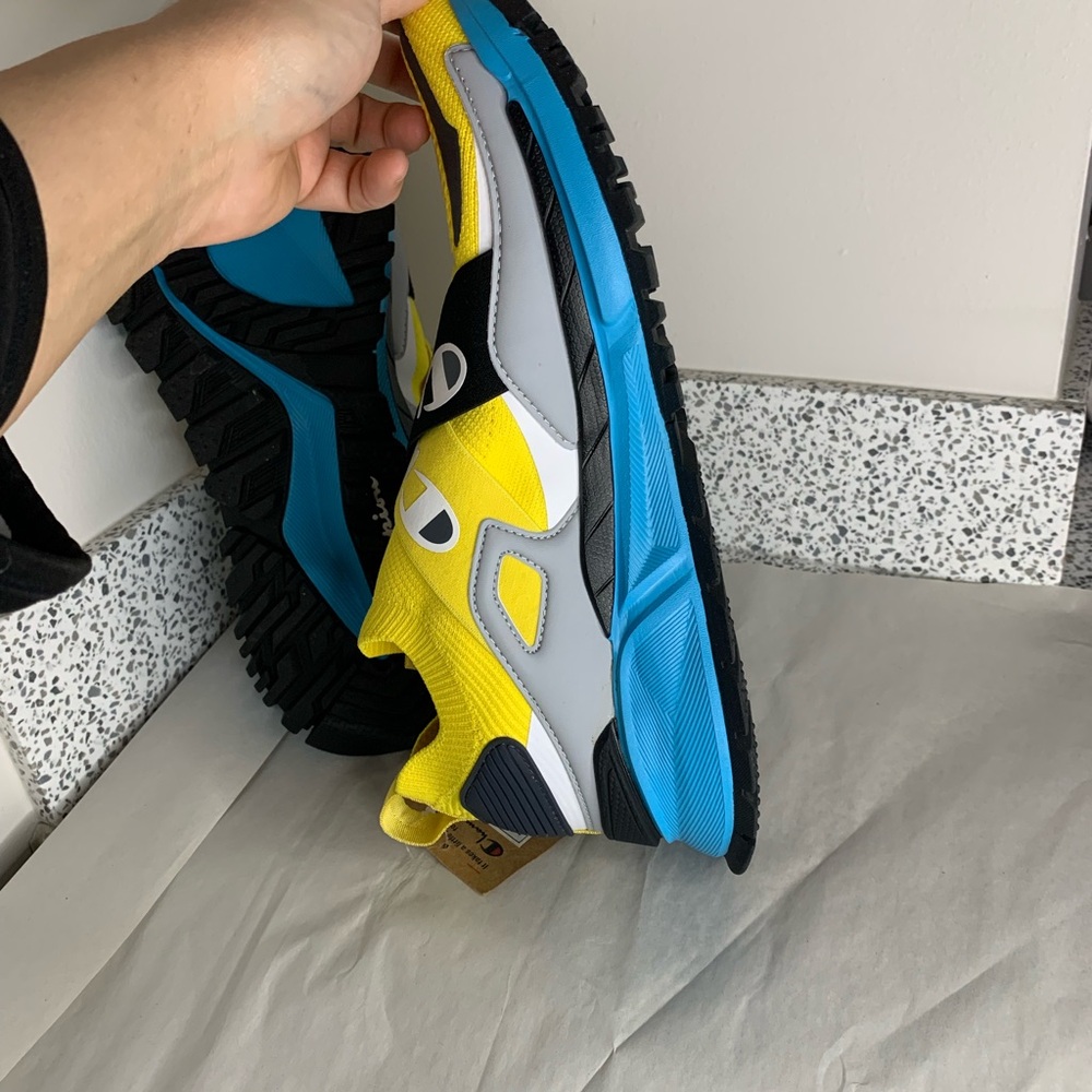NWT SZ 12 Champion ReflexX Lo Firefly Multi Color Slip On Athletic Shoes NO BOX - Picture 2 of 16